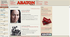 Desktop Screenshot of abaton.de