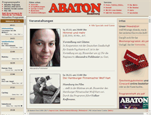 Tablet Screenshot of abaton.de